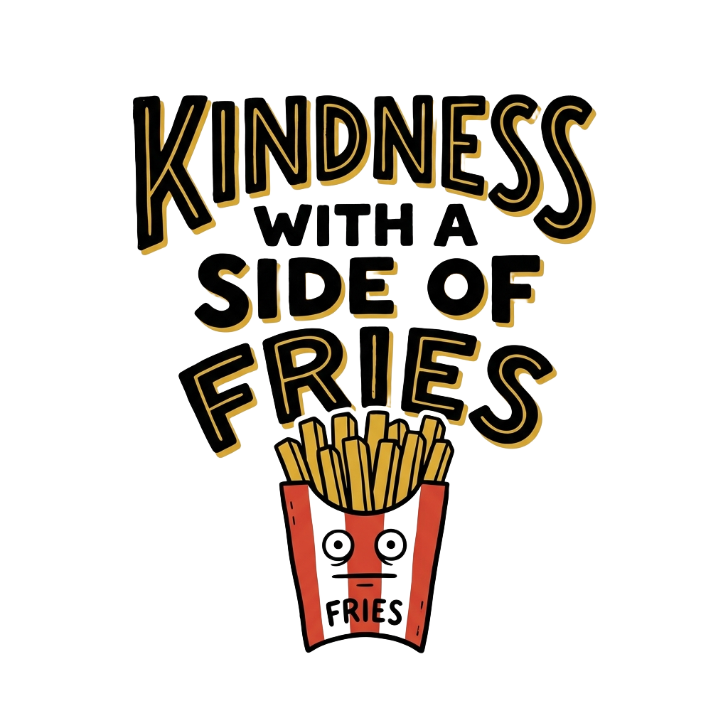 KINDNESS WITH A SIDE OF FRIES