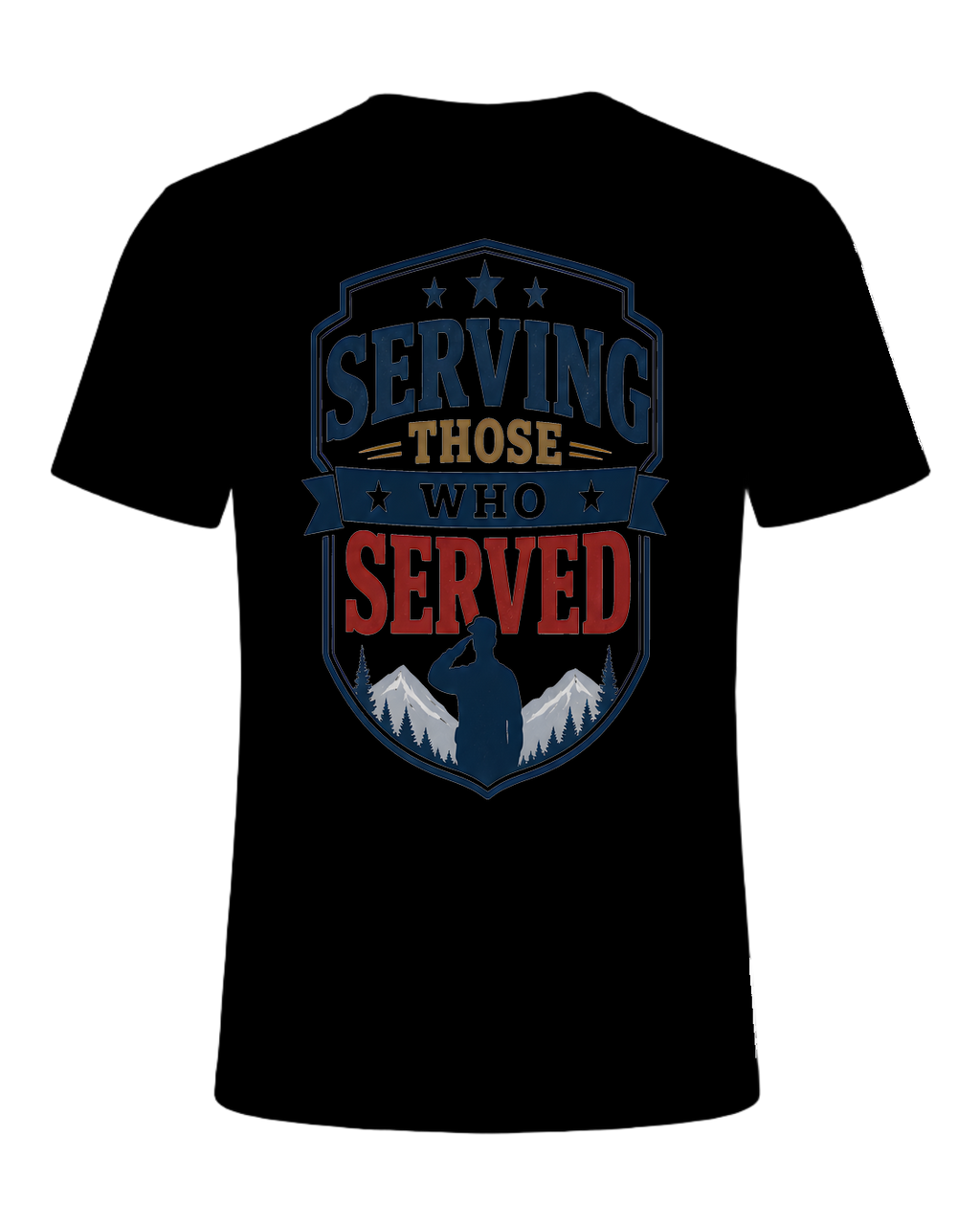 SERVING THOSE WHO SERVED — Black