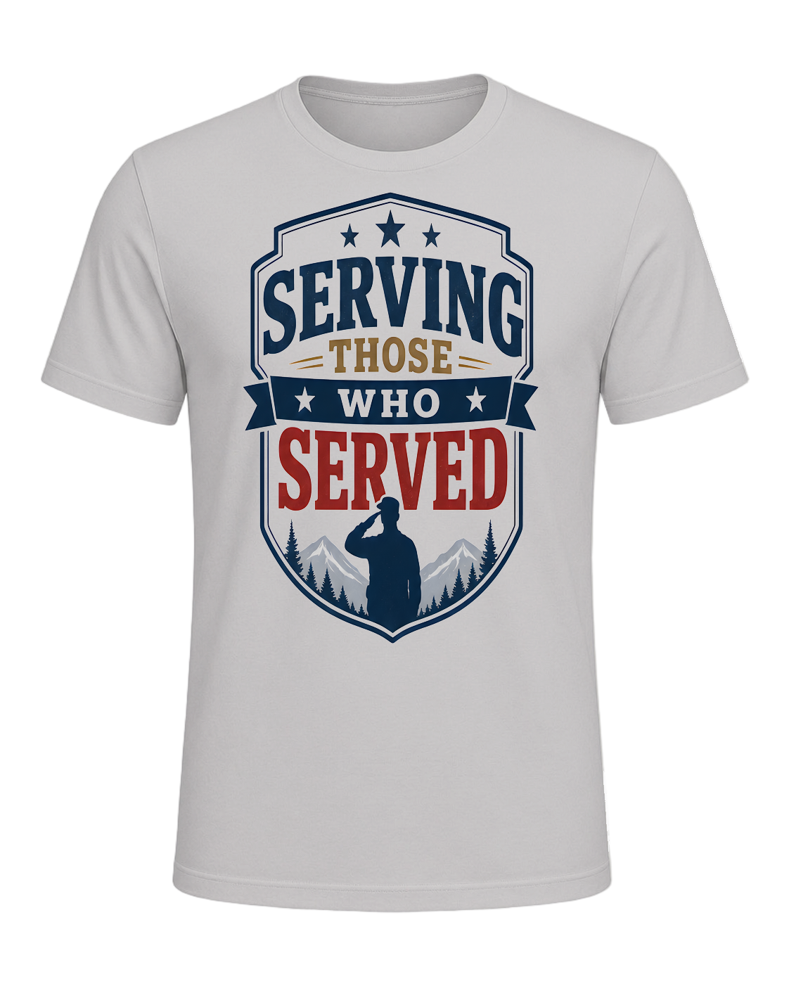 SERVING THOSE WHO SERVED — Silver
