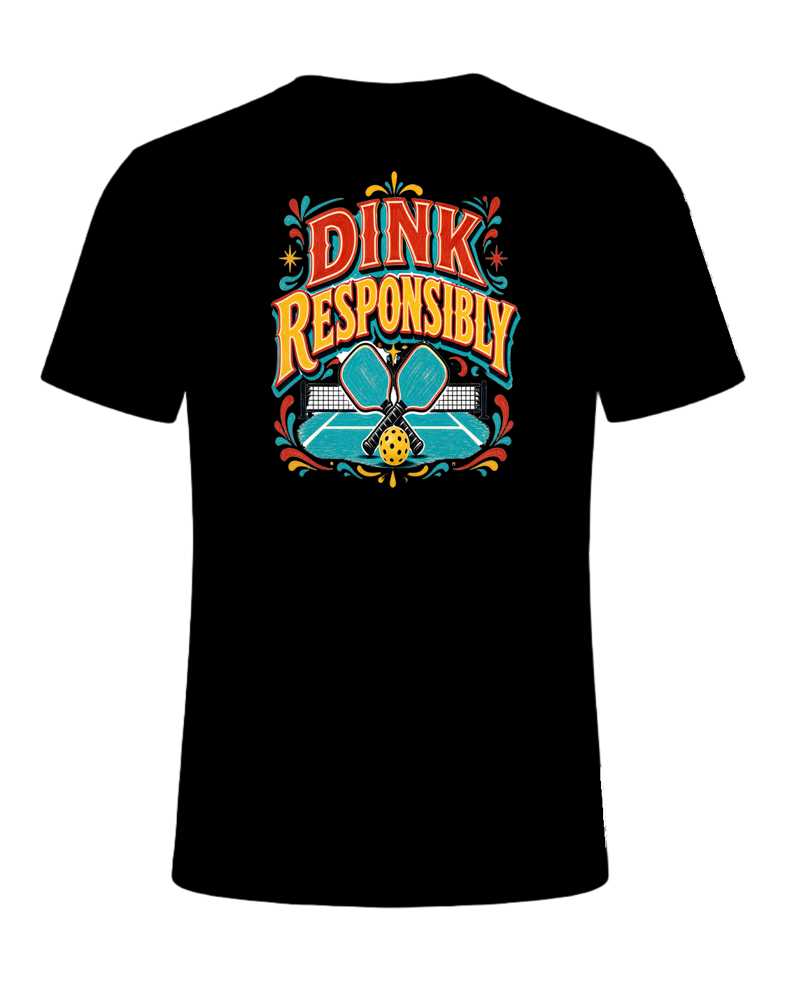 DINK RESPONSIBLY — Black
