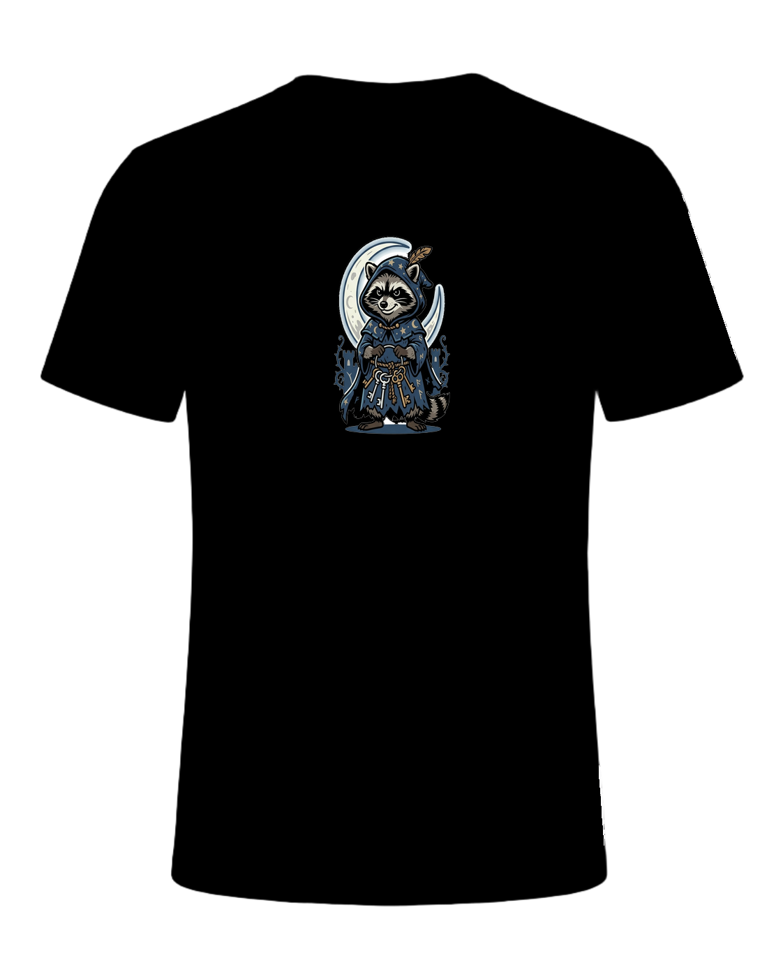 Raccoon Wizard Energy — Black