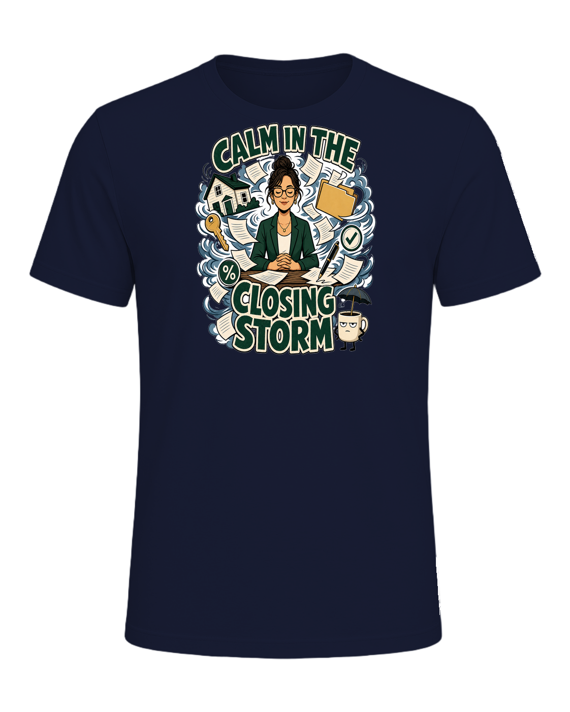 CALM IN THE CLOSING STORM — Navy