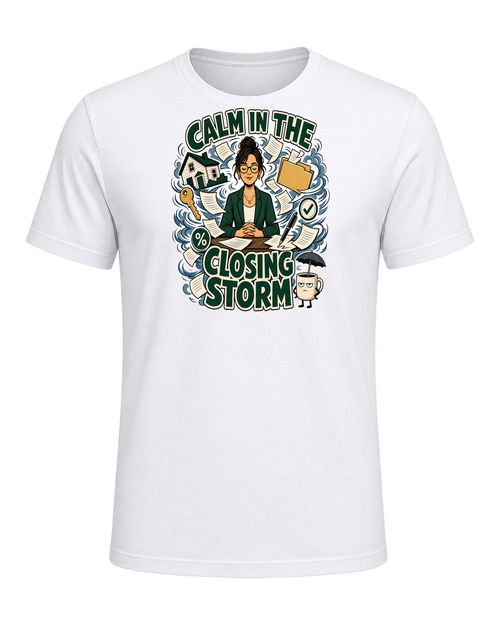 CALM IN THE CLOSING STORM — White