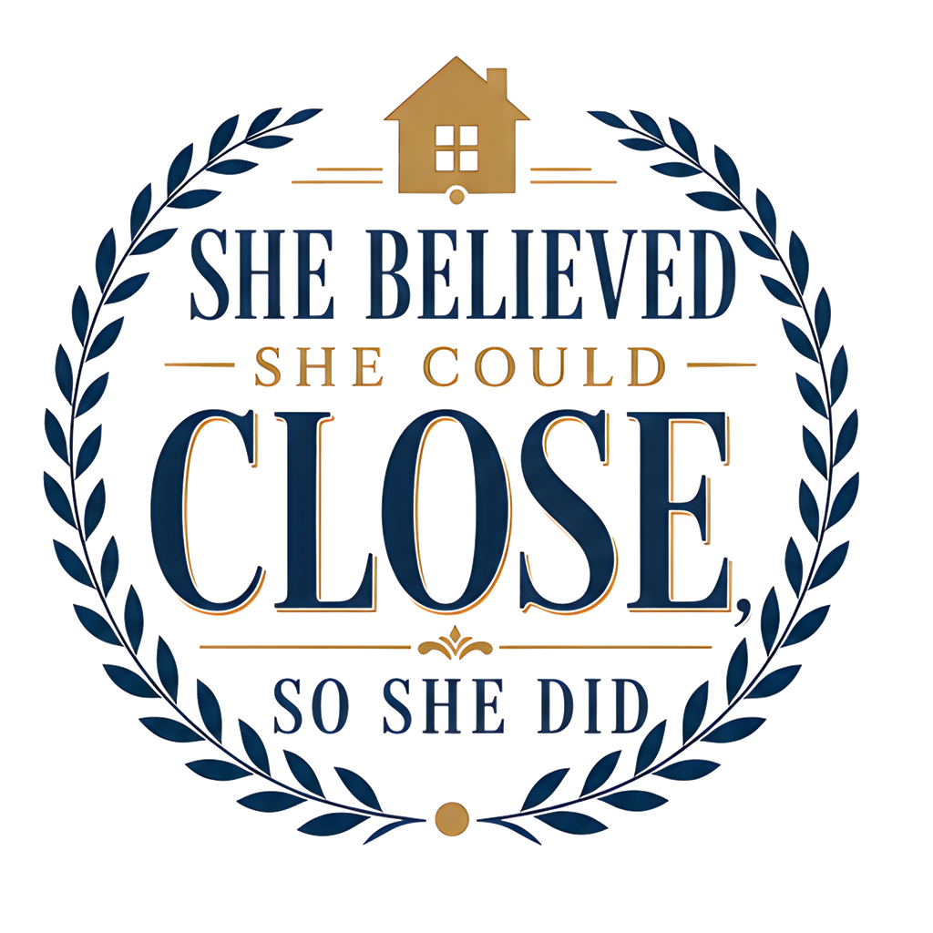 SHE BELIEVED SHE COULD CLOSE, SO SHE DID