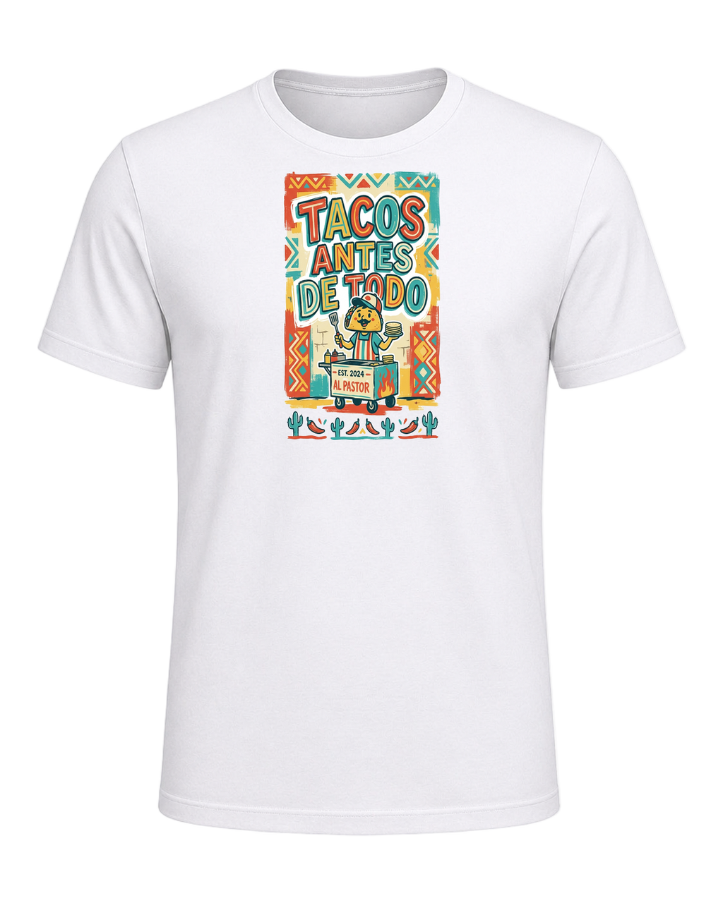 Tacos Antes De Todo — White