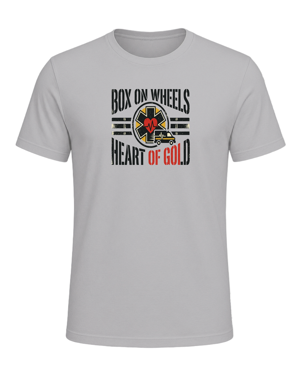 Box on wheels, heart of gold — Athletic Heather