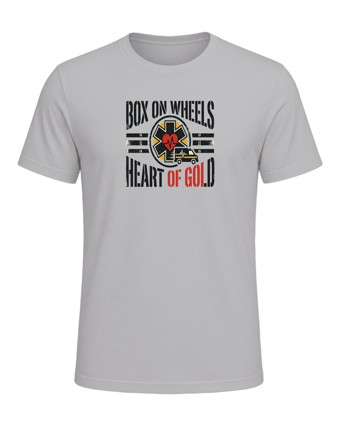 Box on wheels, heart of gold — Athletic Heather