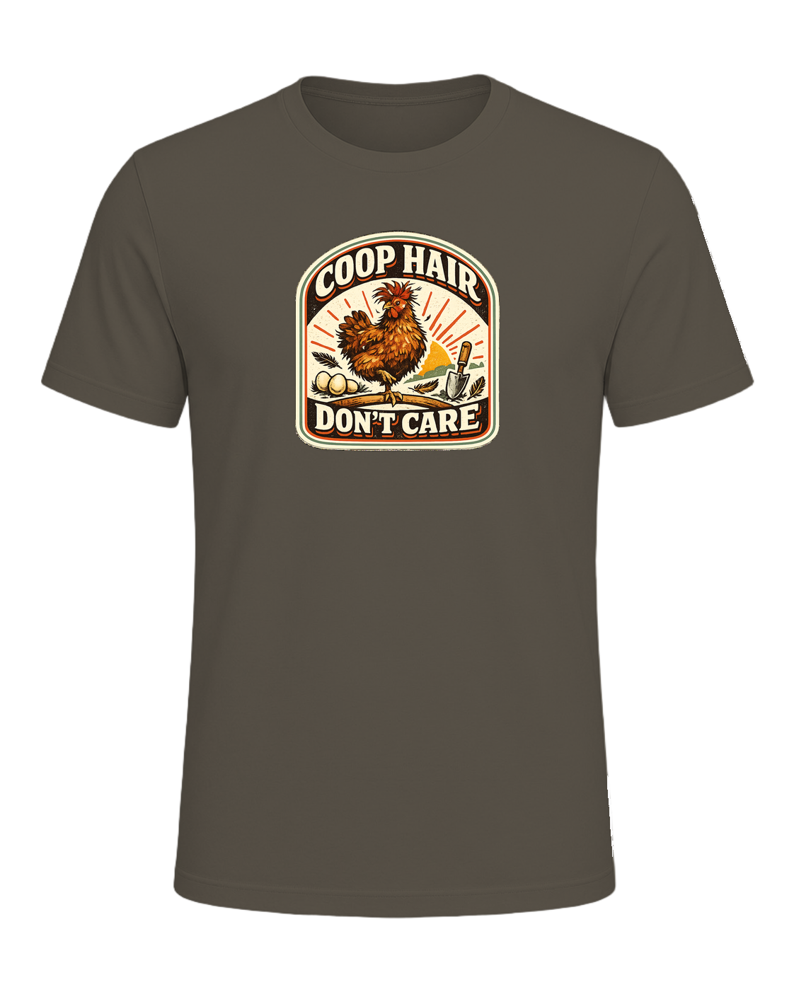 Coop Hair Don't Care Tee — Army