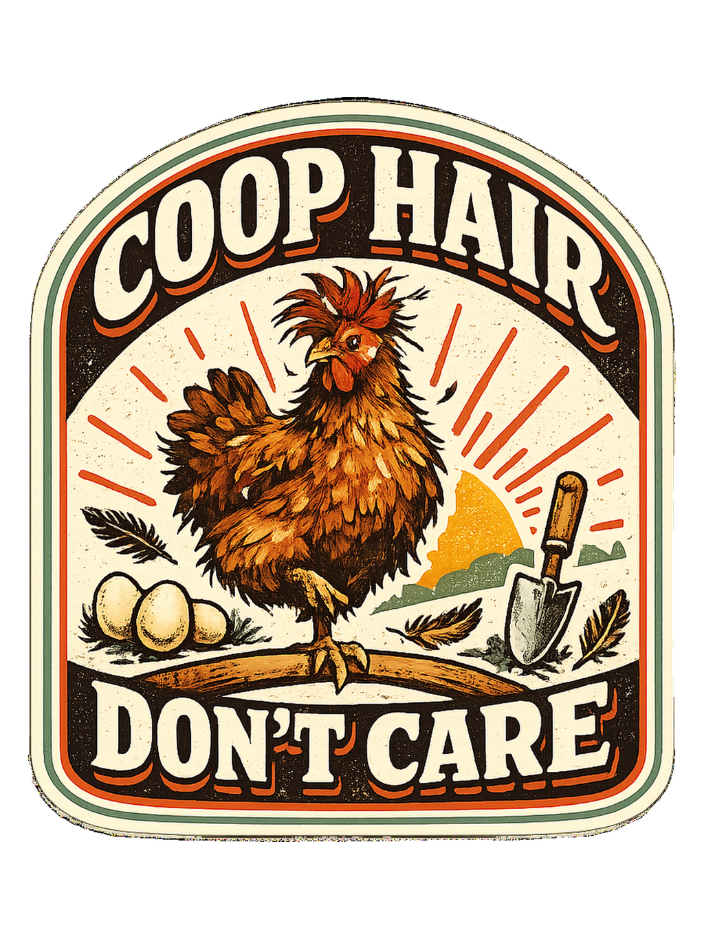 Coop Hair Don't Care Tee