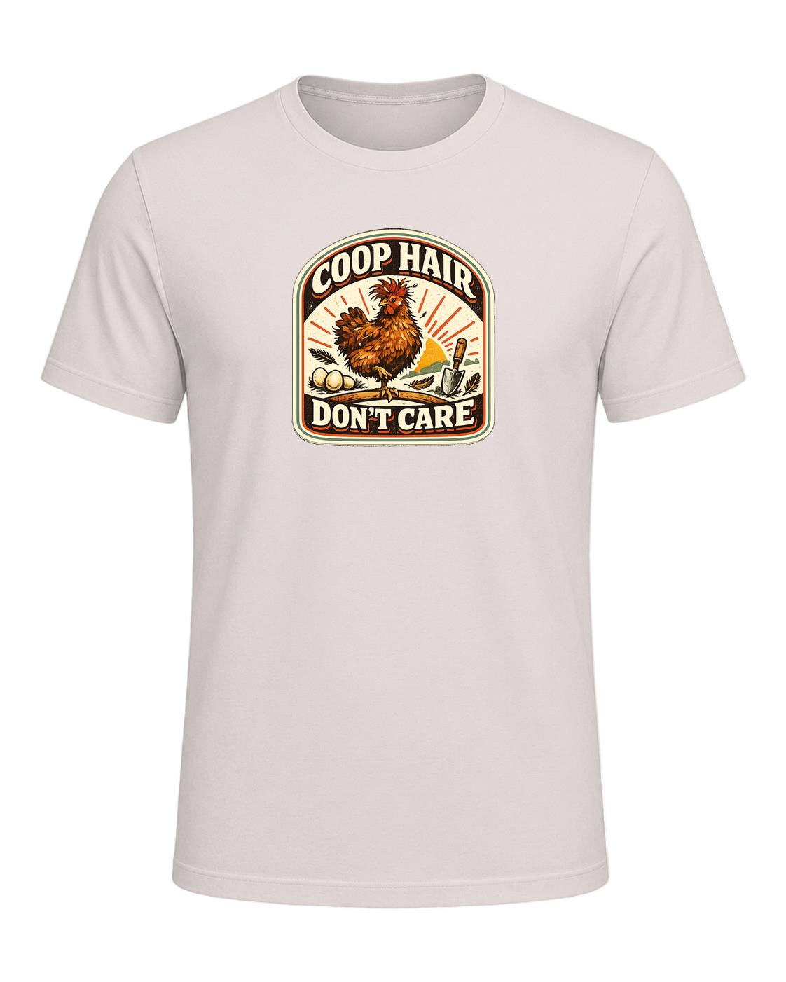 Coop Hair Don't Care Tee — Heather Dust