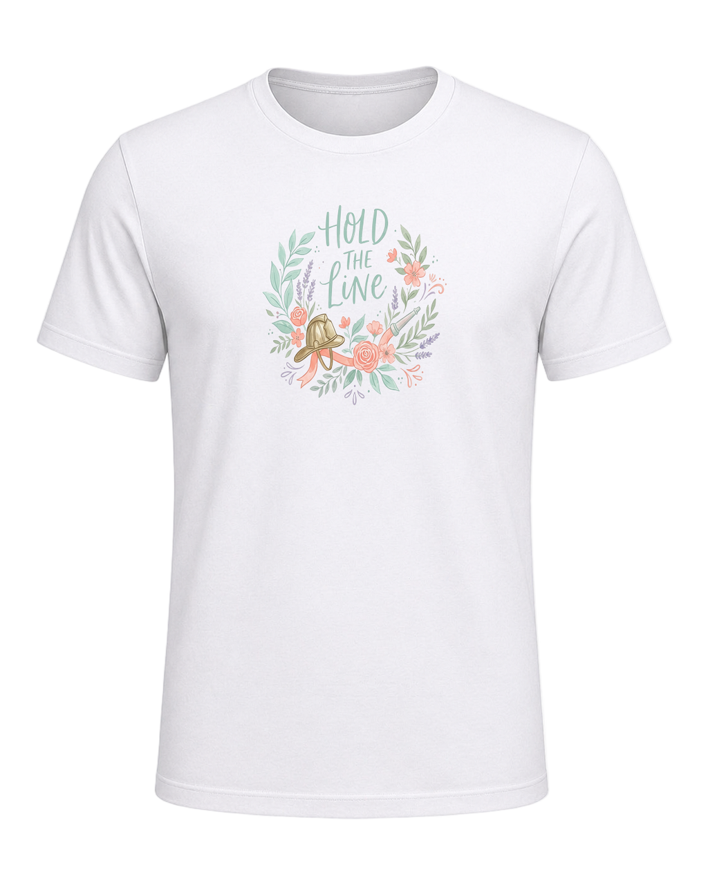 HOLD THE LINE — White