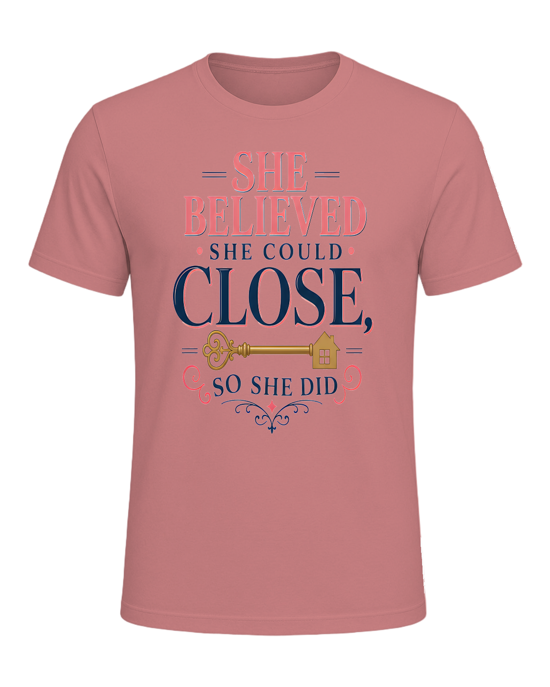 SHE BELIEVED SHE COULD CLOSE, SO SHE DID — Heather Mauve