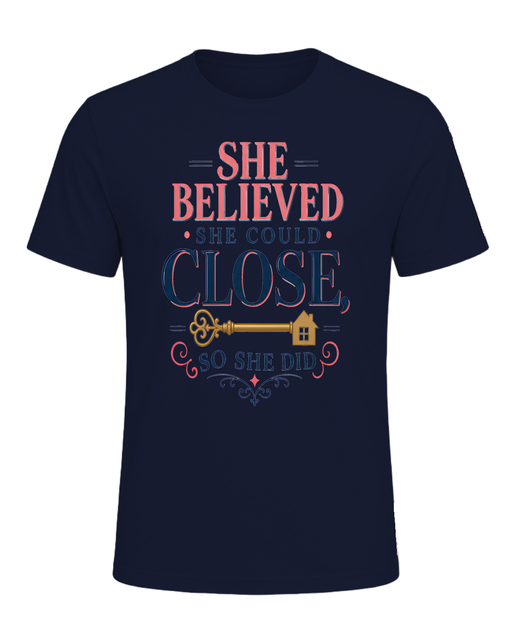 SHE BELIEVED SHE COULD CLOSE, SO SHE DID — Navy