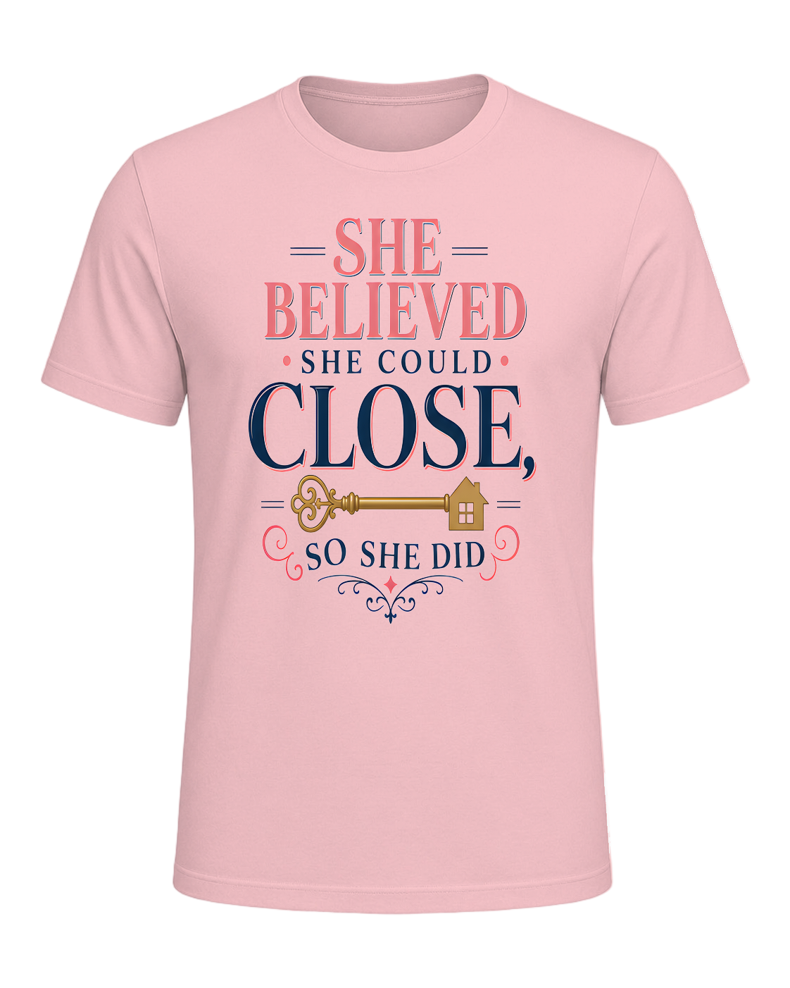 SHE BELIEVED SHE COULD CLOSE, SO SHE DID — Pink