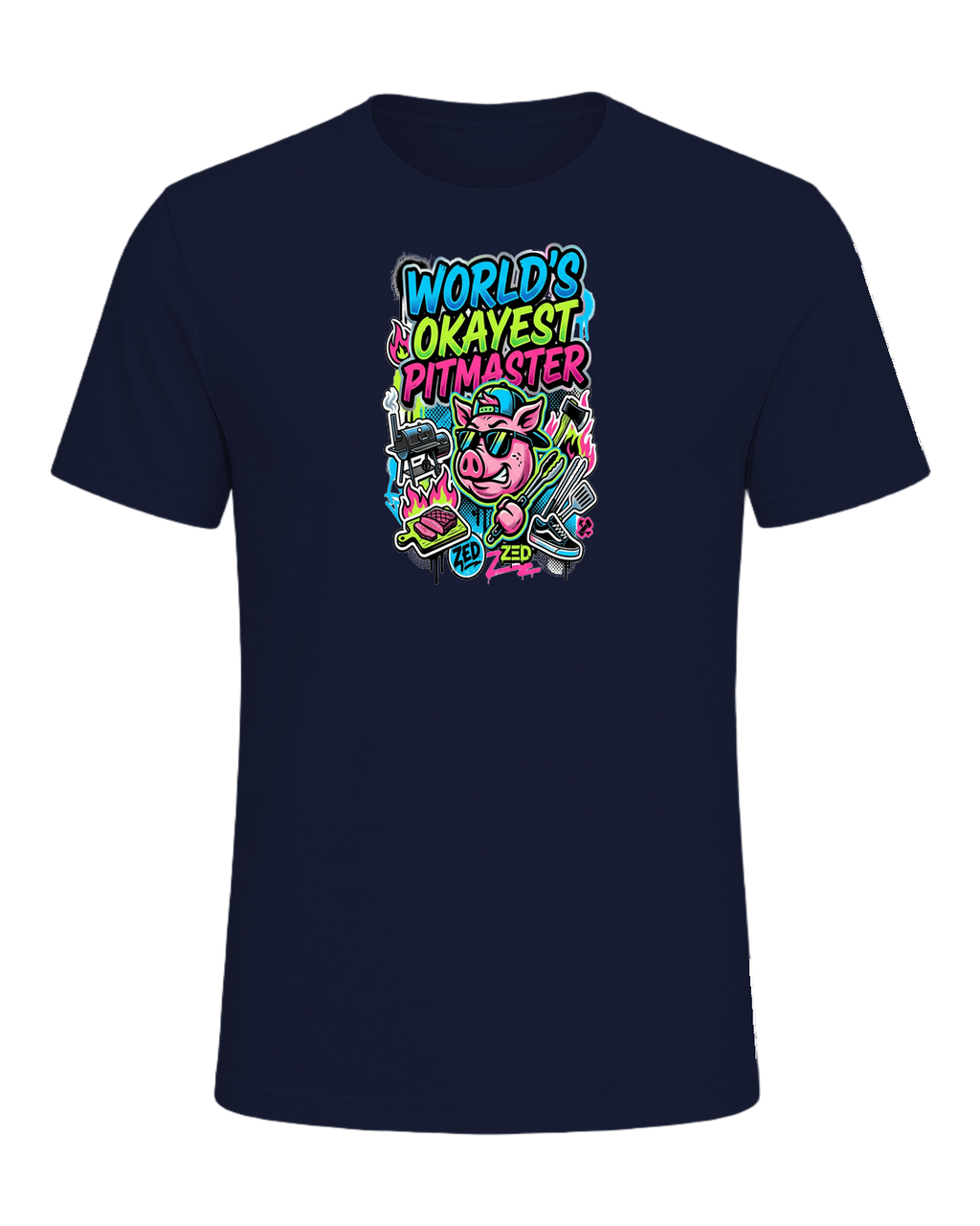 WORLD'S OKAYEST PITMASTER — Navy