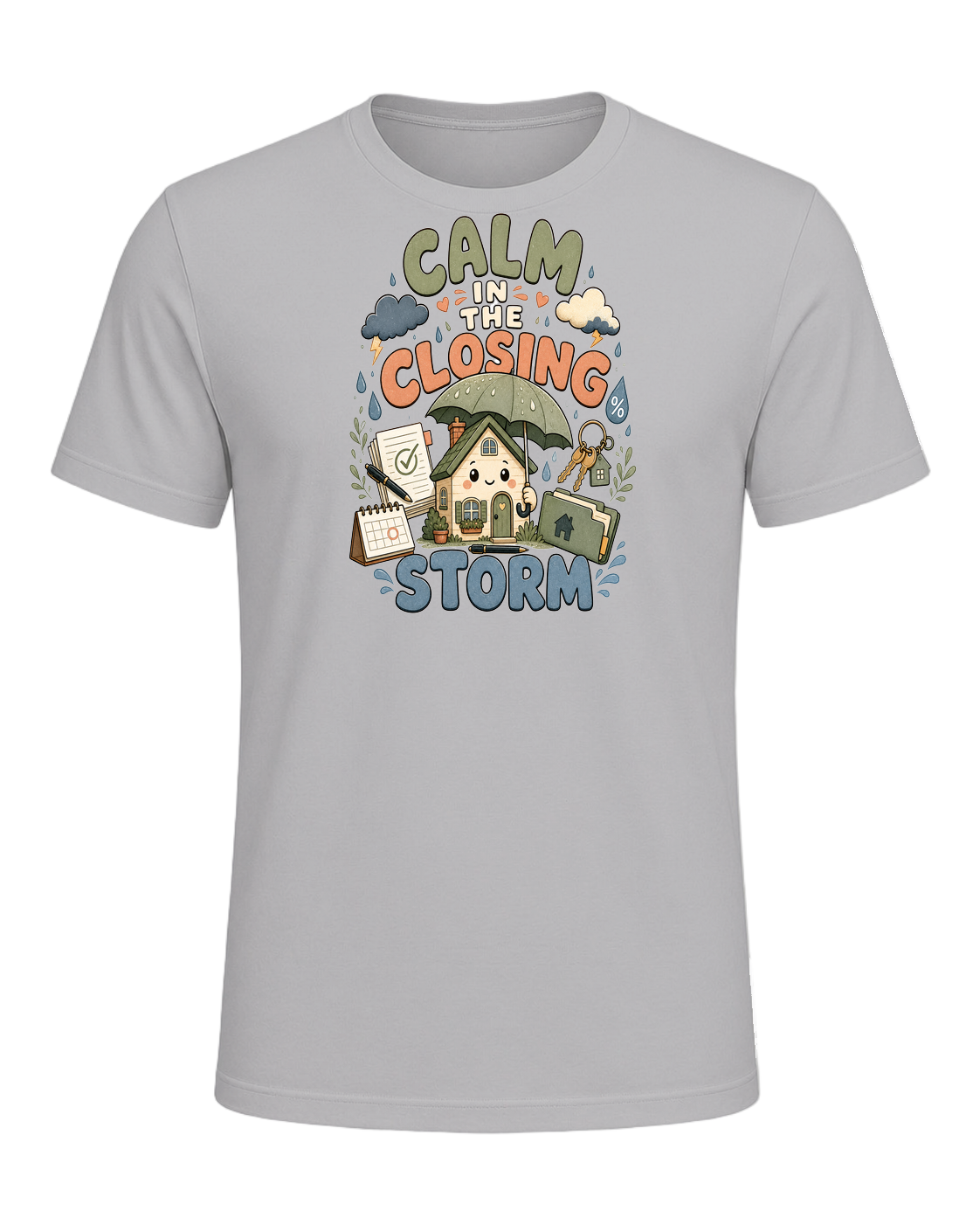 CALM IN THE CLOSING STORM — Athletic Heather