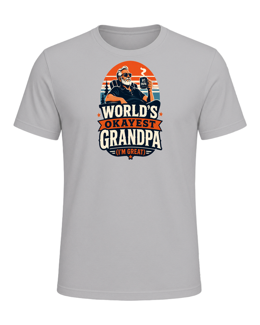World's okayest grandpa (I'm great) — Athletic Heather