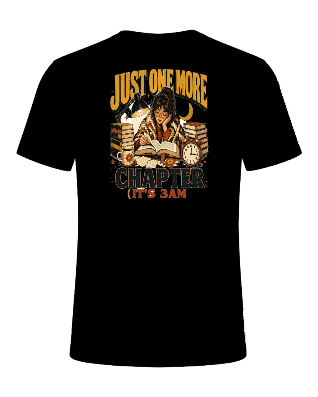 JUST ONE MORE CHAPTER (IT'S 3AM) — Black