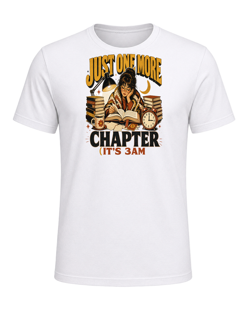 JUST ONE MORE CHAPTER (IT'S 3AM) — White