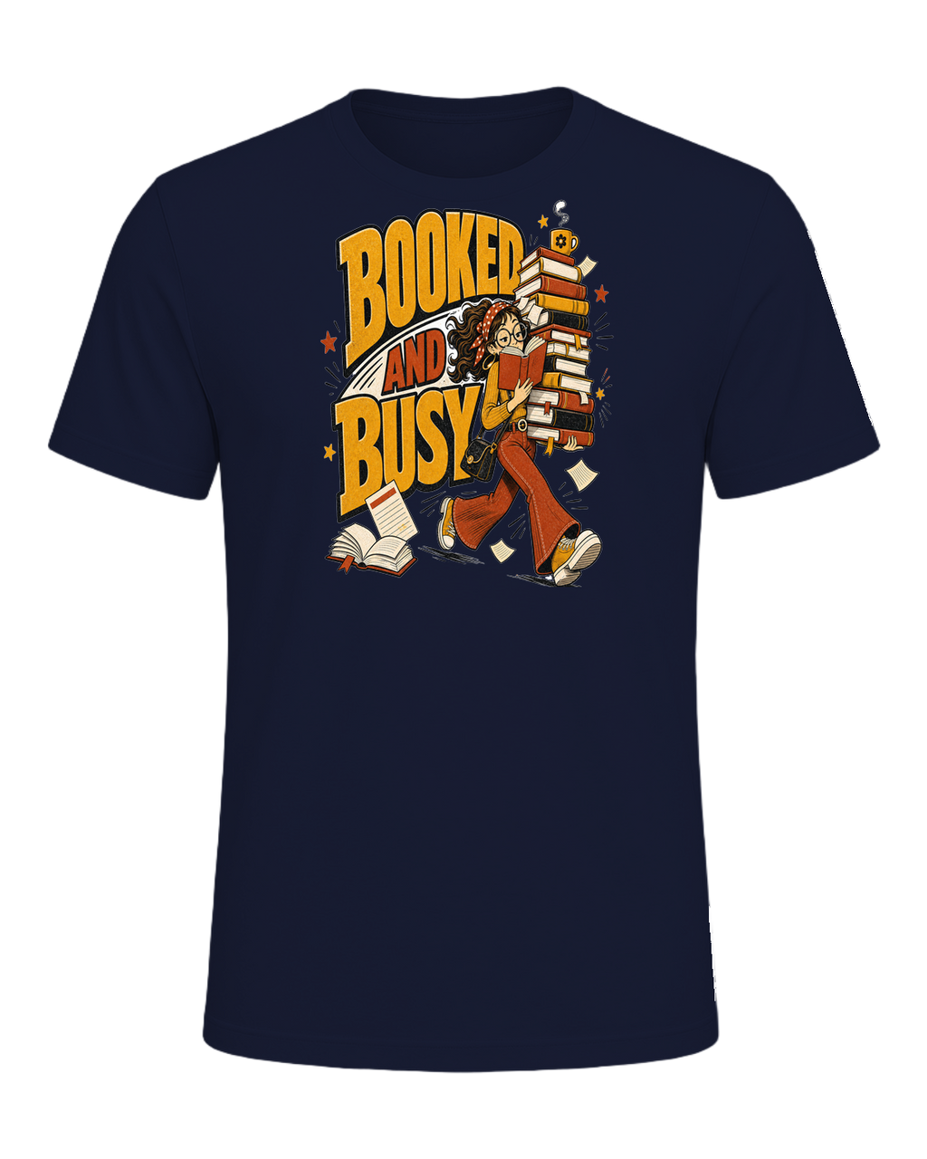 BOOKED AND BUSY — Navy