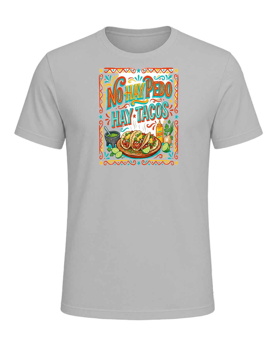 NO HAY PEDO HAY TACOS — Athletic Heather