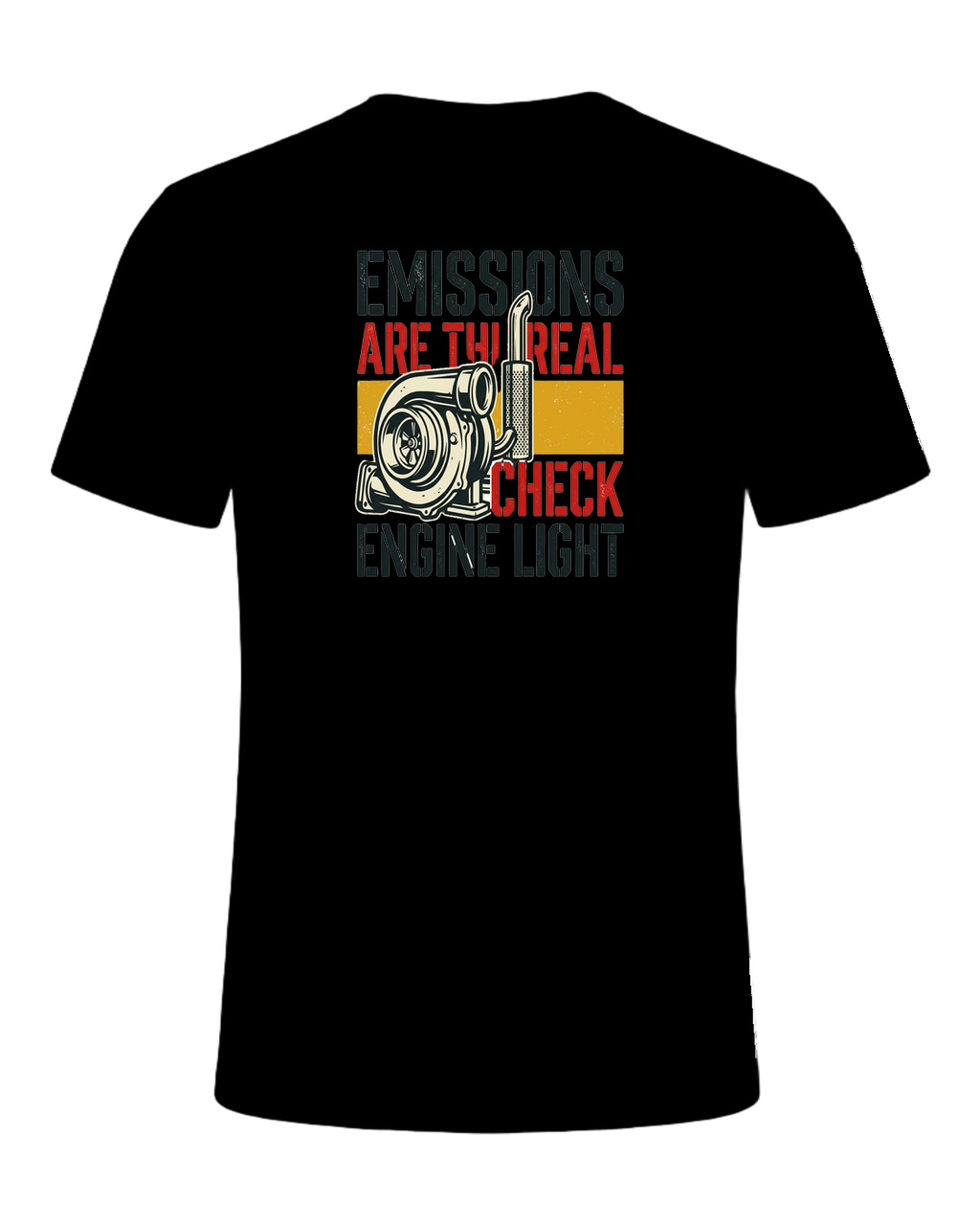 Emissions are the real check engine light — Black
