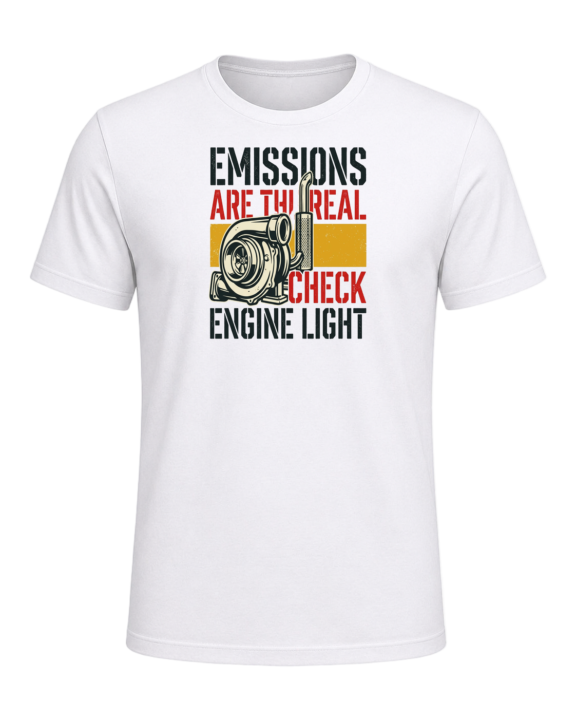 Emissions are the real check engine light — White