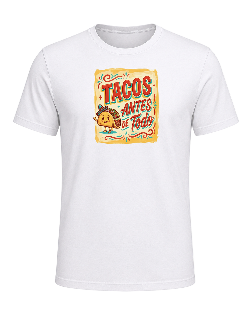 Tacos Antes De Todo — White