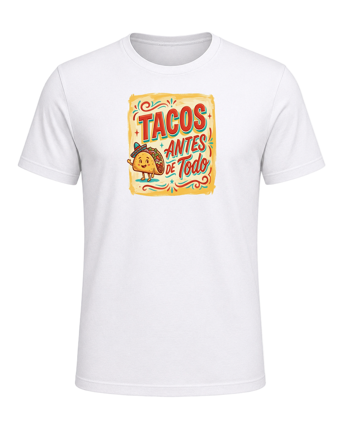 Tacos Antes De Todo — White