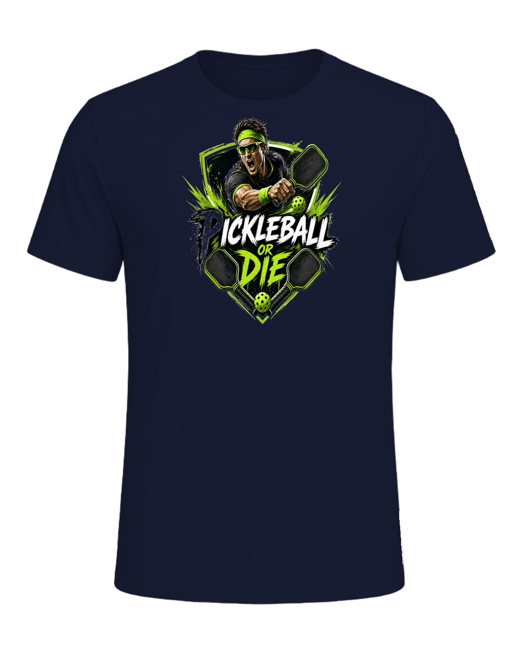 Pickleball Player — Navy