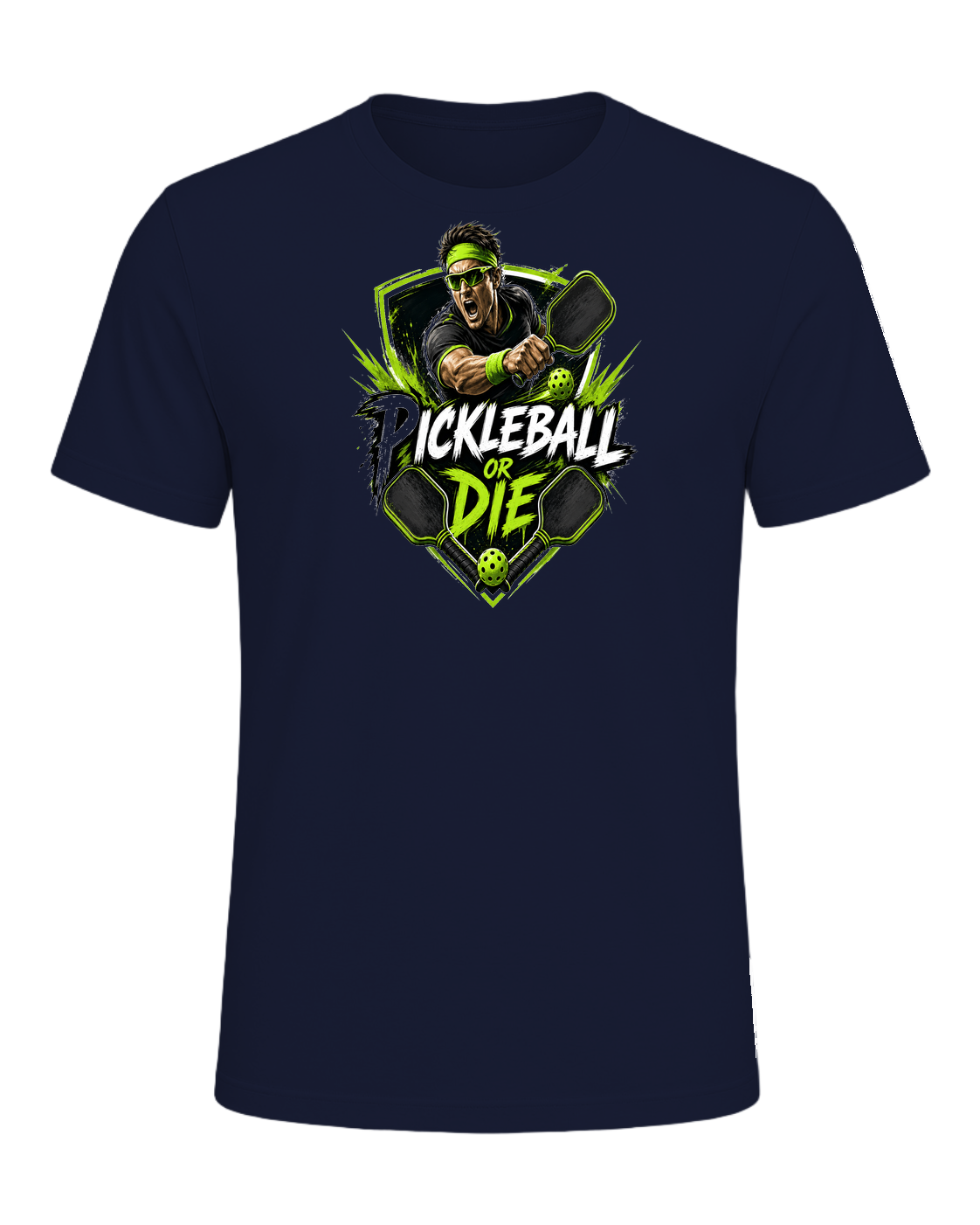 Pickleball Player — Navy
