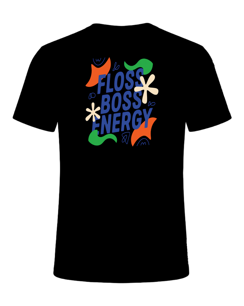 floss boss energy — Black