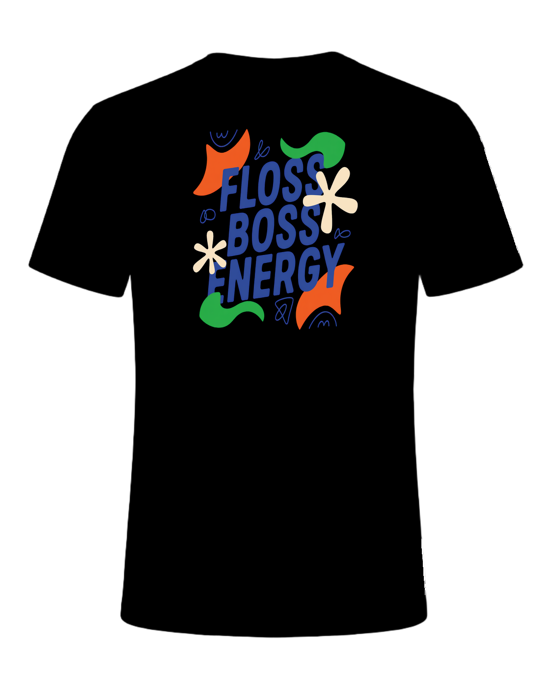 floss boss energy — Black