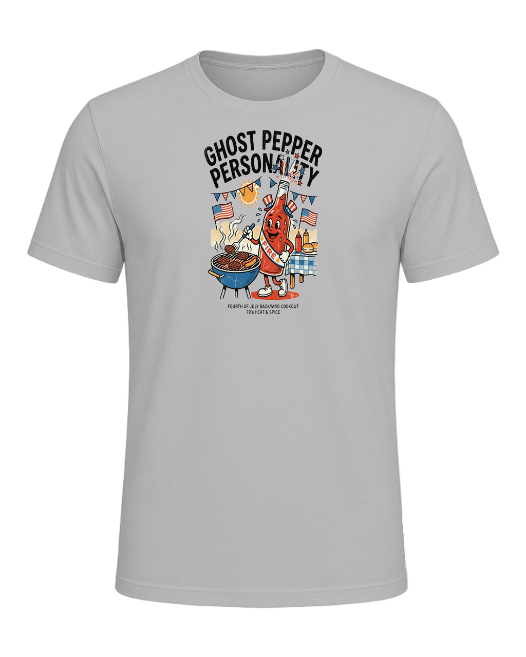 GHOST PEPPER PERSONALITY — Athletic Heather