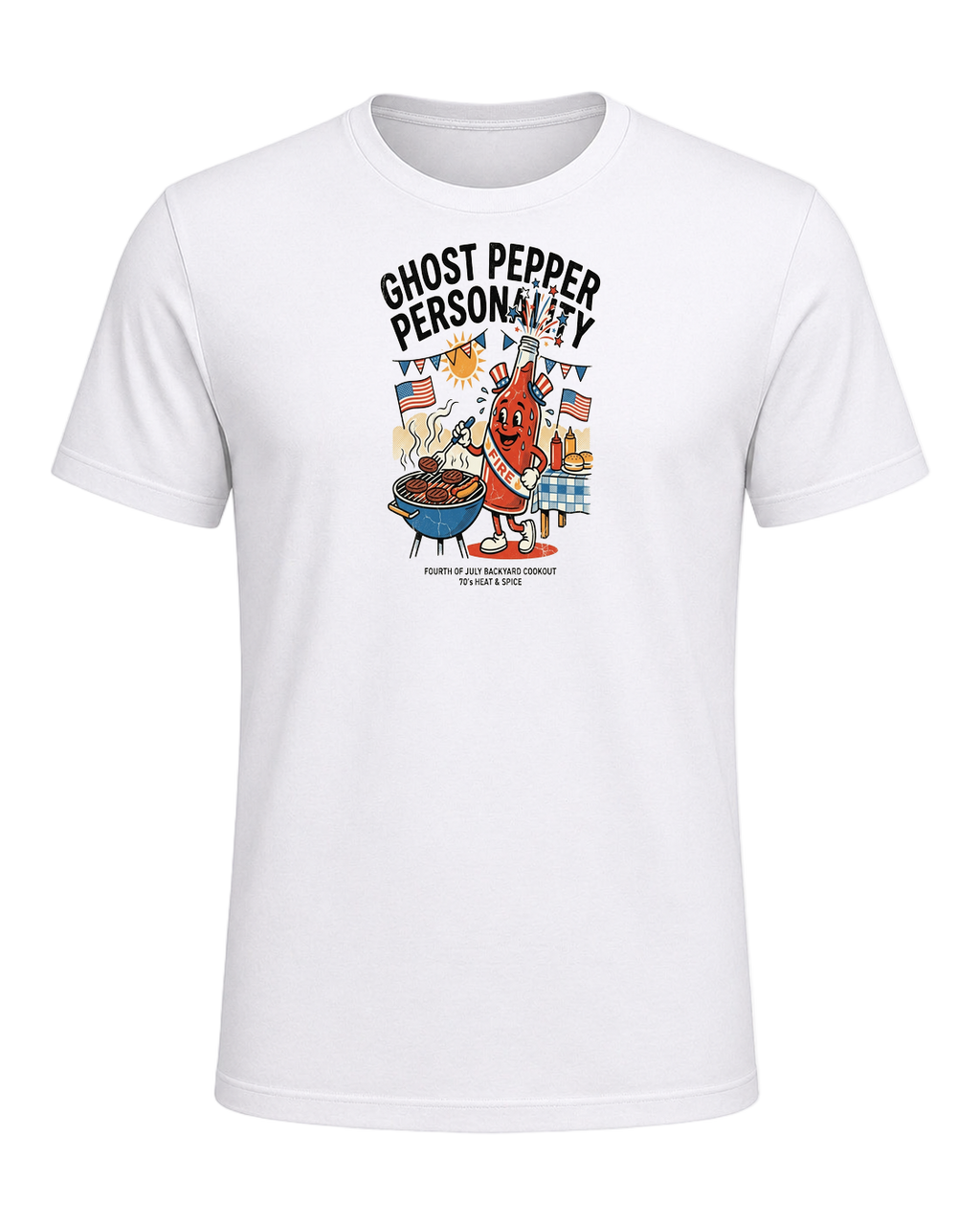 GHOST PEPPER PERSONALITY — White