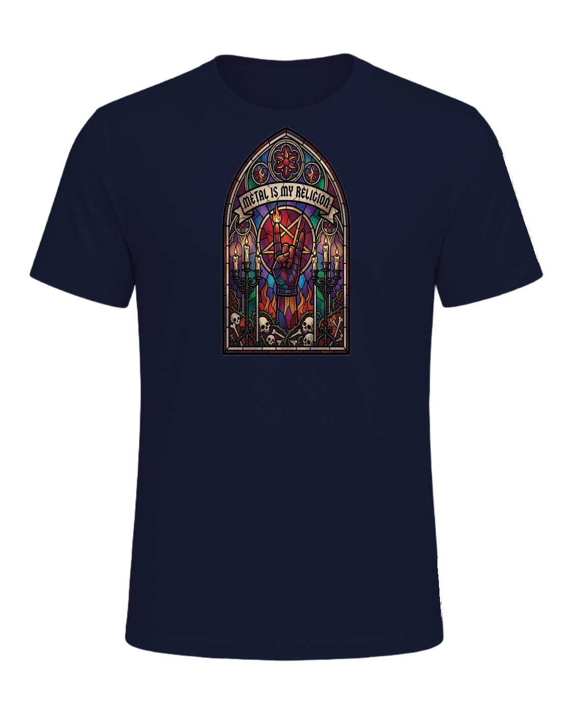 Metal Head Identity — Navy