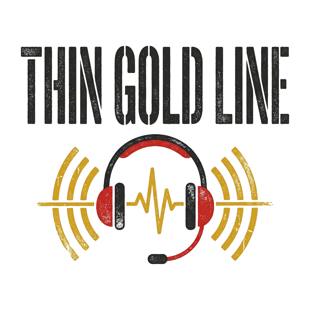 Thin gold line