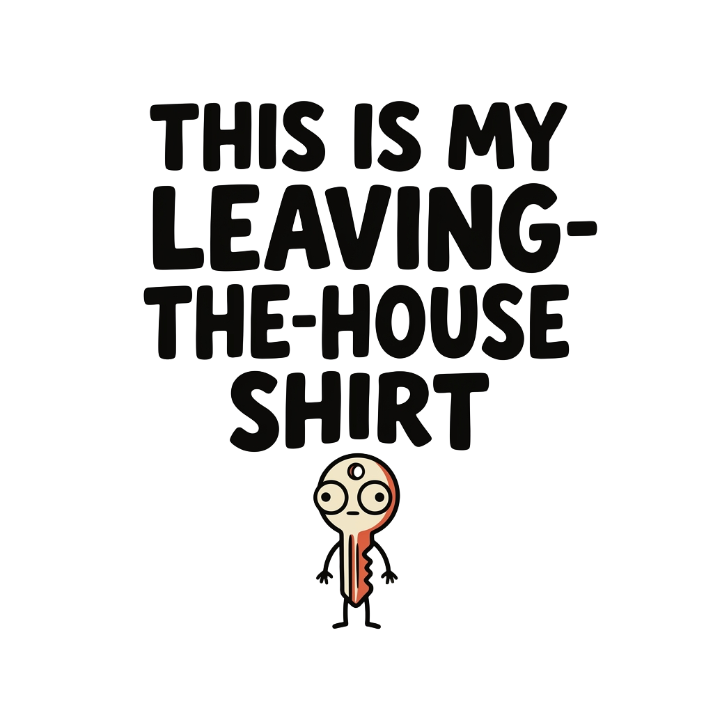 THIS IS MY LEAVING-THE-HOUSE SHIRT