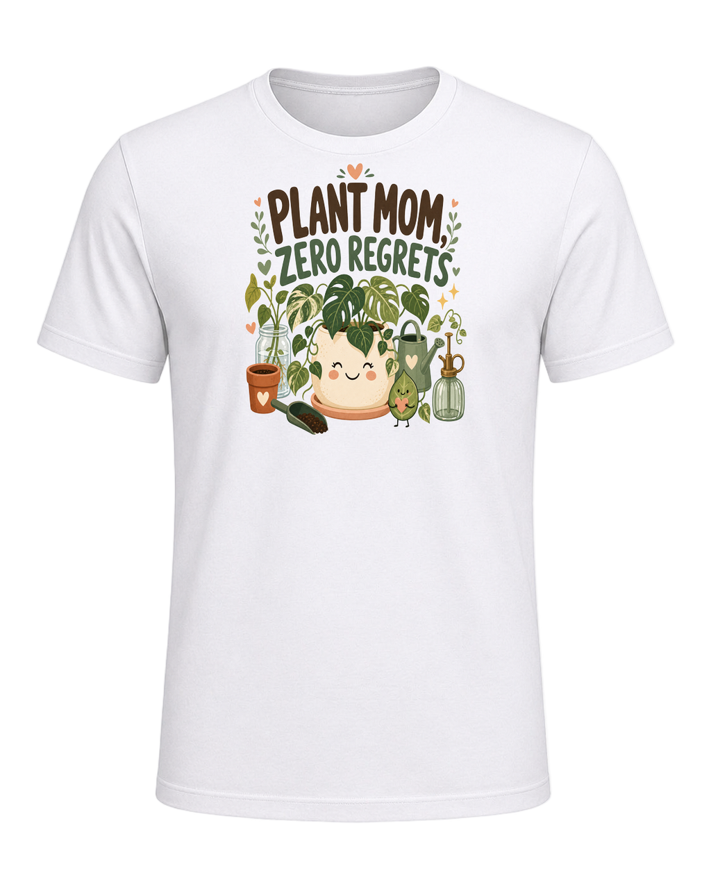 PLANT MOM, ZERO REGRETS — White