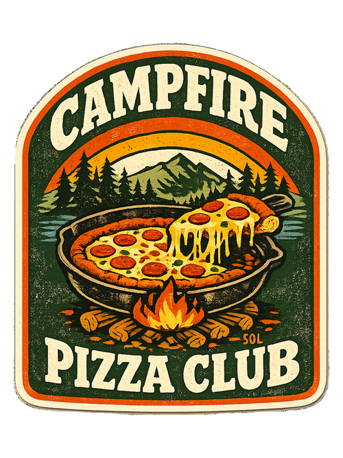 Campfire Pizza Club Tee