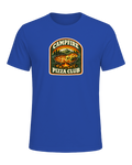 Campfire Pizza Club Tee — True Royal