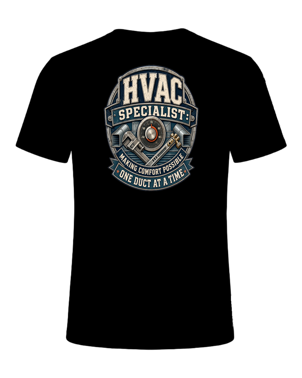 HVAC Technician — Black