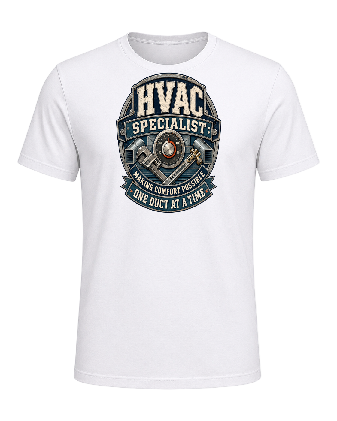 HVAC Technician — White