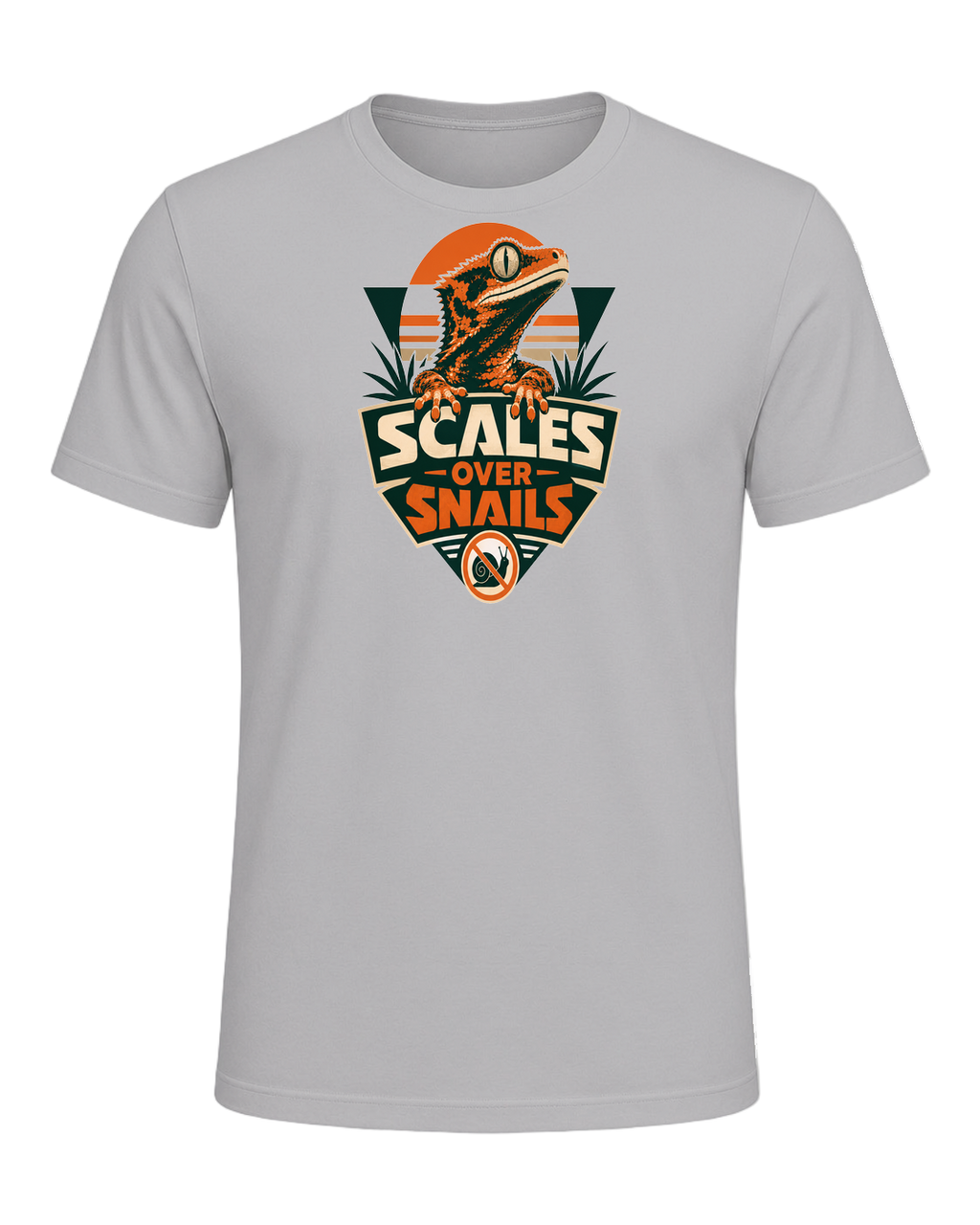 Scales Over Snails — Athletic Heather