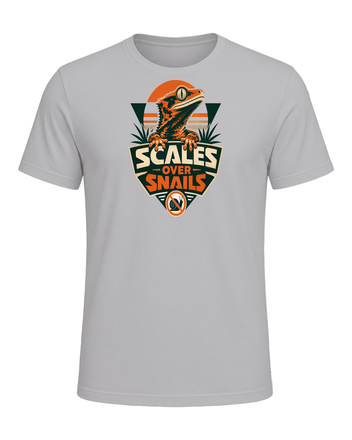Scales Over Snails — Athletic Heather