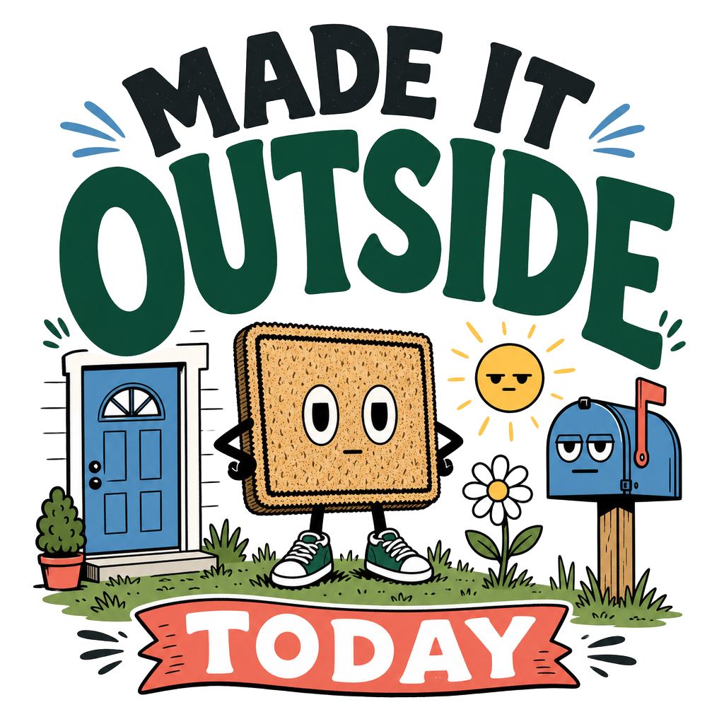 MADE IT OUTSIDE TODAY