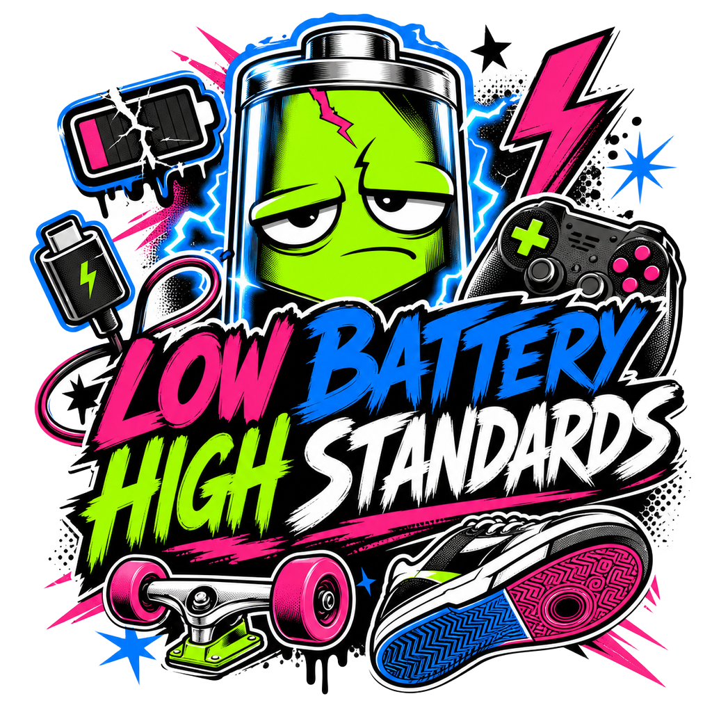 LOW BATTERY HIGH STANDARDS