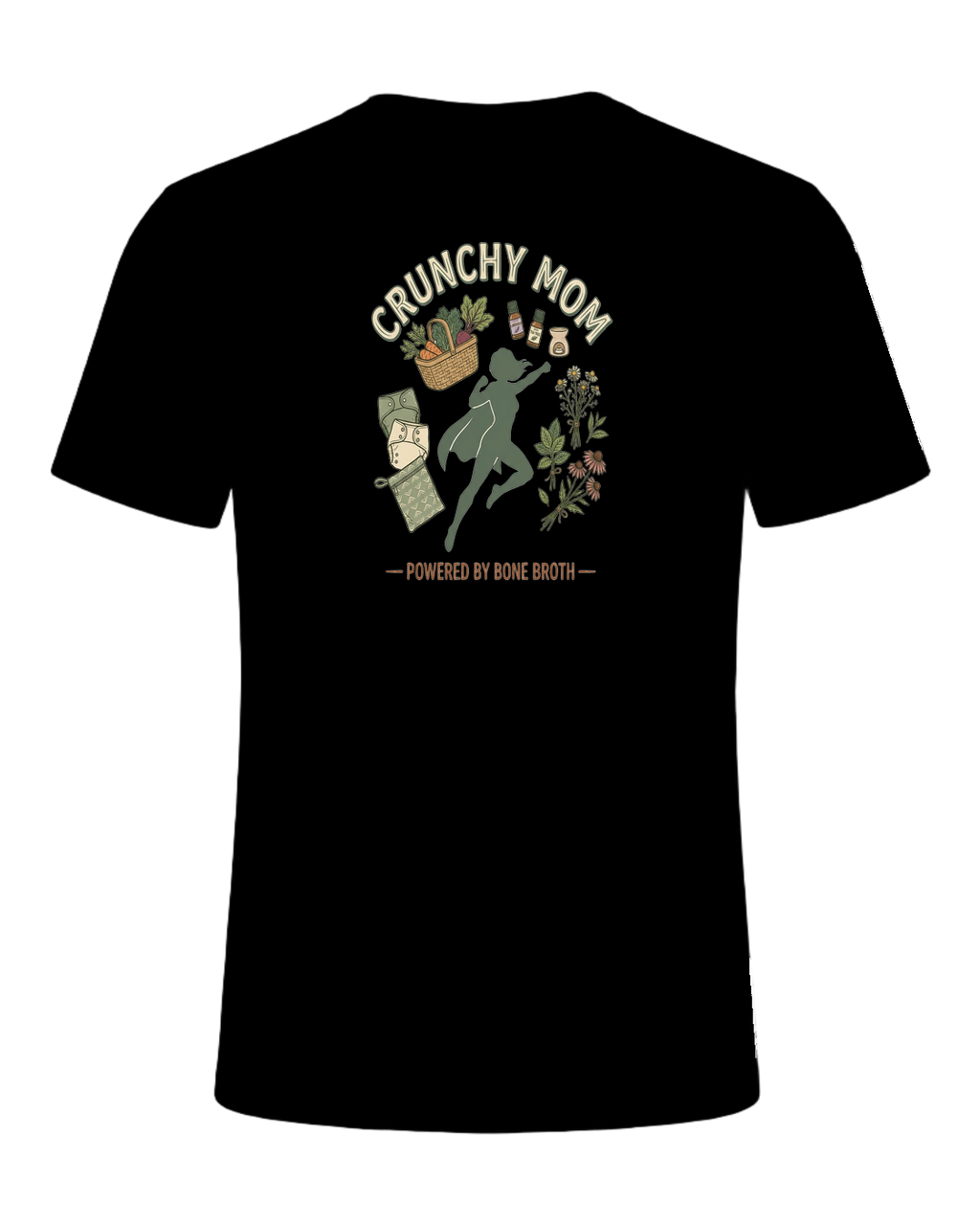 Crunchy Mom — Black