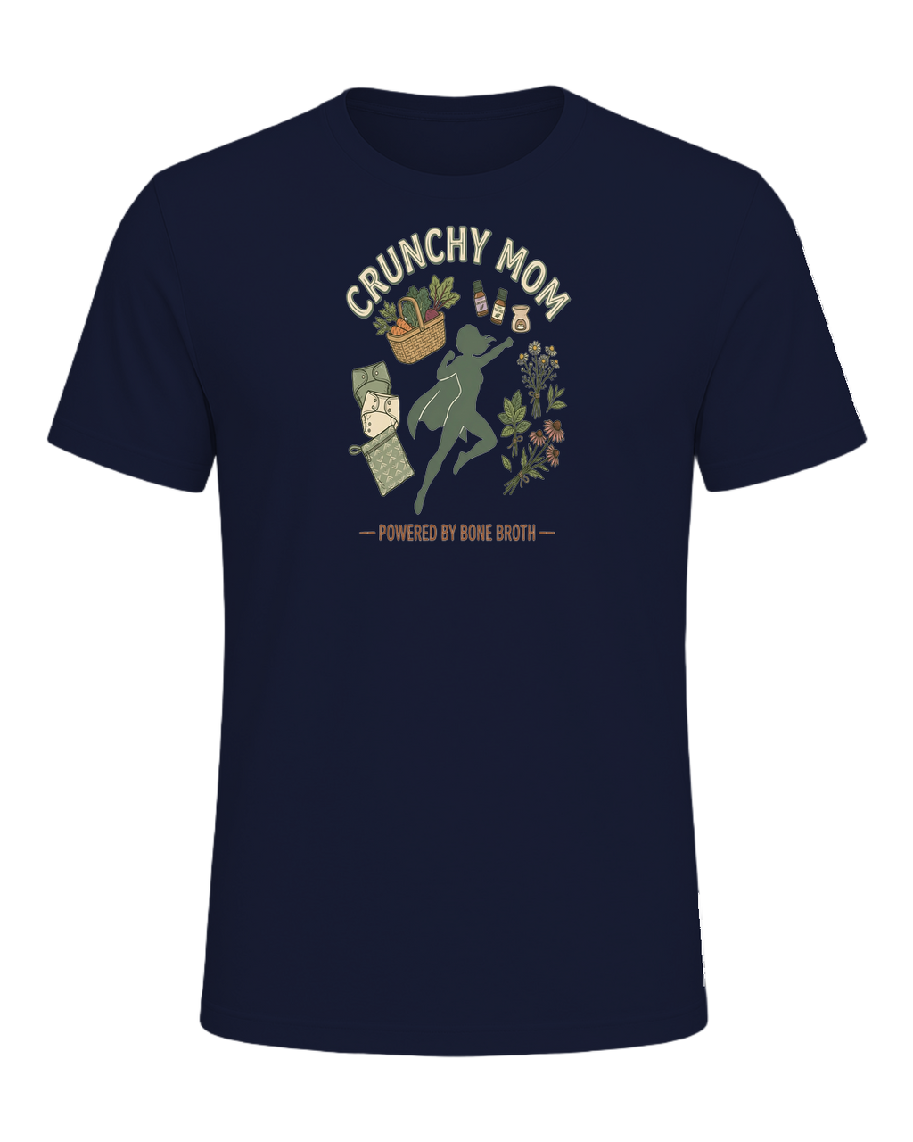 Crunchy Mom — Navy