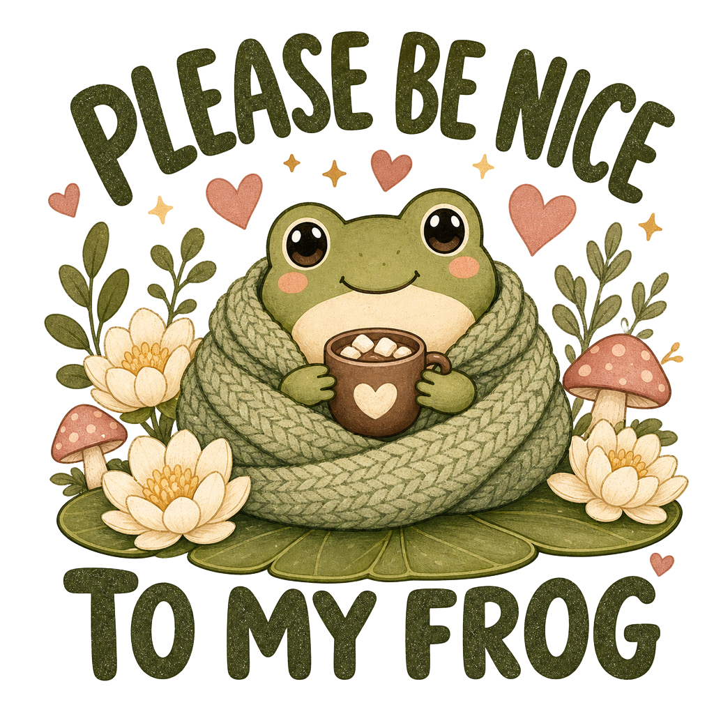 PLEASE BE NICE TO MY FROG